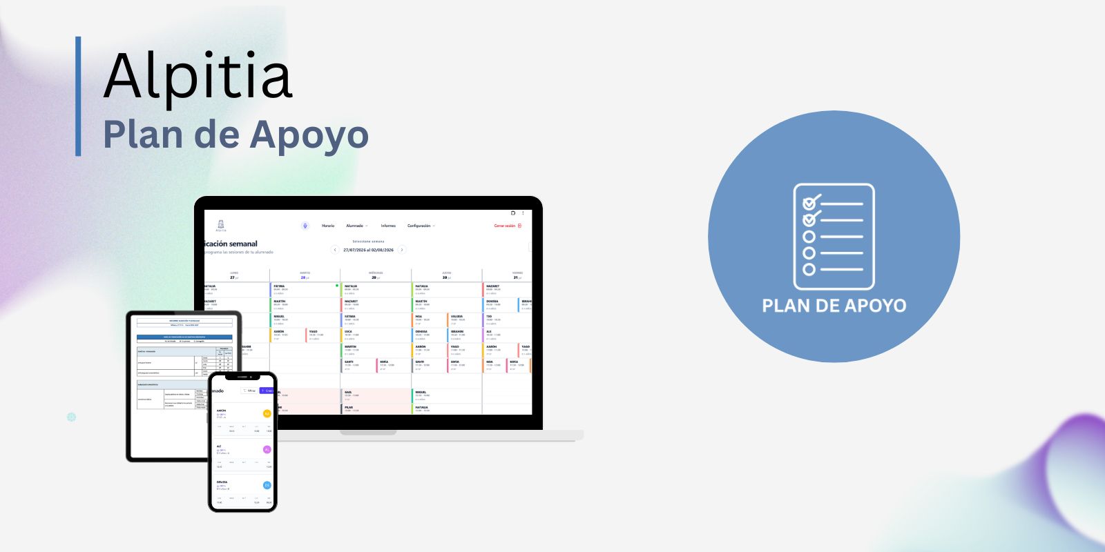 Tutorial 3: Plan de Apoyo